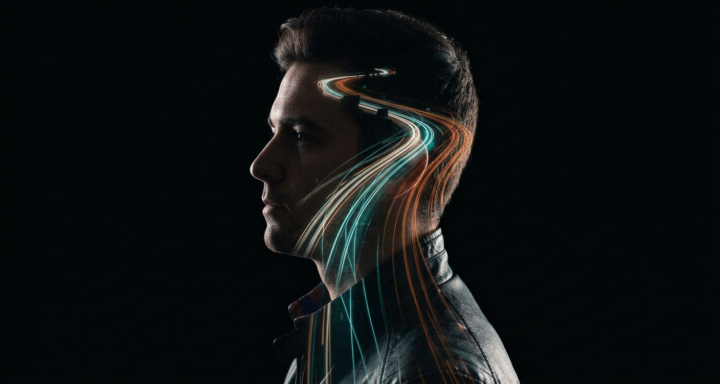 Double Exposure Style Portrait